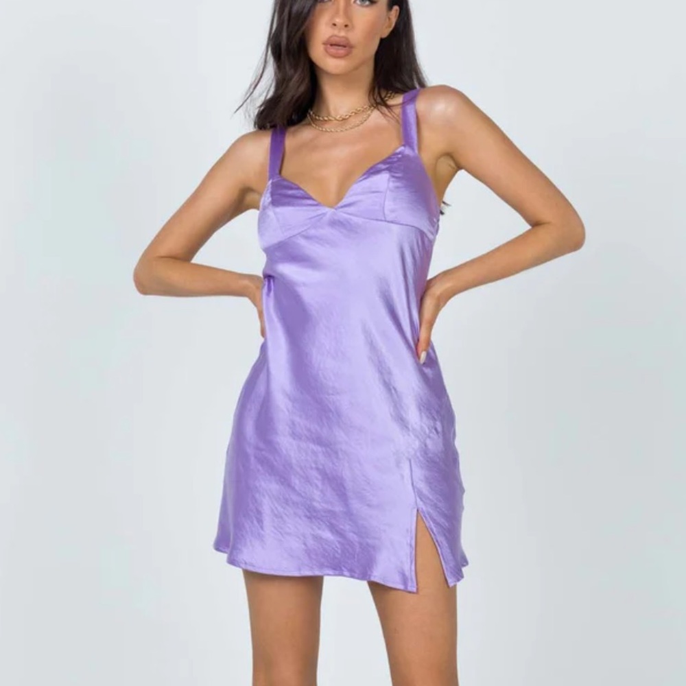 Princess Polly Star Shining Mini Dress Purple
